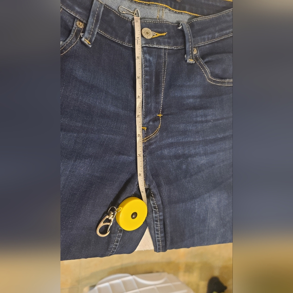 Levi's 518 Bootcut Jeans-Dark Wash Size 11 - Picture 8 of 11